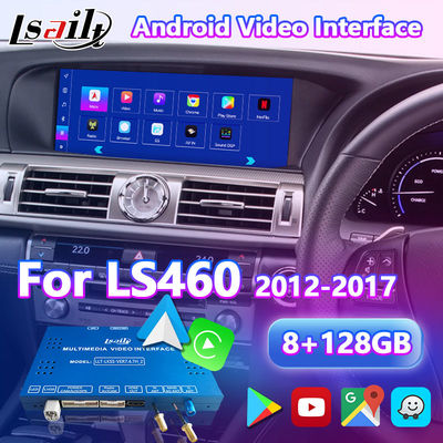 Lsailt 8+128GB アンドロイド マルチメディア ビデオ インターフェイス 2012-2017 レクサス LS460 LS 600h 460L