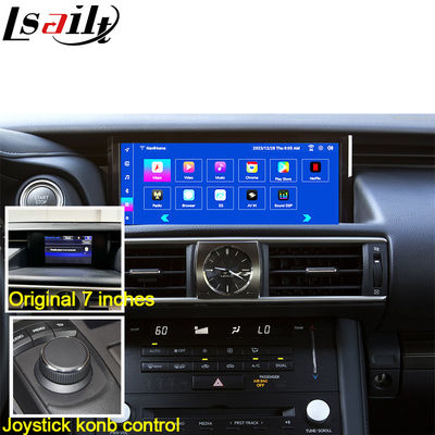 Android 13 アンドロイドスクリーン 10.25 インチ マルチメディアディスプレイ Lexus IS200T IS300H 2015-2020 WIFI,HDMI,Bluetooth,ワイヤレスカープレイ
