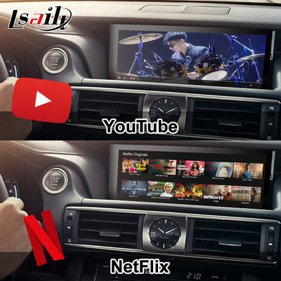 Android 13 アンドロイドスクリーン 10.25 インチ マルチメディアディスプレイ Lexus IS200T IS300H 2015-2020 WIFI,HDMI,Bluetooth,ワイヤレスカープレイ