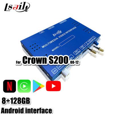 Android 13 マルチメディアインターフェース トヨタ クローン S200 URS206 2008-2012 モデル Android アップグレード モジュール YouTube,NetFlix,Google マップが含まれています
