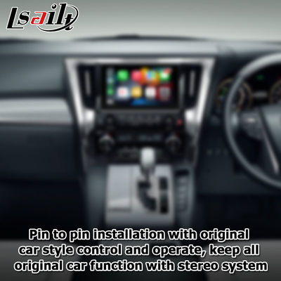 トヨタ アルファード ヴェルファイア AH30系 純正OEMスタイル CarPlay Android Autoボックス 2015-2022年モデル