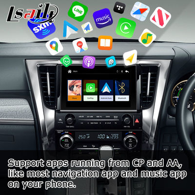 トヨタ アルファード ヴェルファイア AH30系 純正OEMスタイル CarPlay Android Autoボックス 2015-2022年モデル