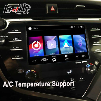 OEM Apple CarPlay/Android オートアップグレードモジュール カムリー V70 シエナ, RAV-4 2018-2021 多言語,360 カメラをサポート