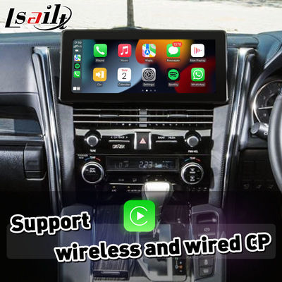 2020-2023 レクサス LM 350 LM300h LM350 純正ディスプレイ用 Lsailt OEM CarPlay インターフェースモジュール ワイヤレス Android Auto