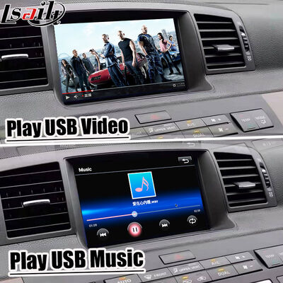 Lsailt 8インチカープレイ画面 ニッサン・フーガ (Y50) インフィニティ 350GT 2005-2008 アンドロイド・オート,ミラーリング,HDタッチディスプレイ