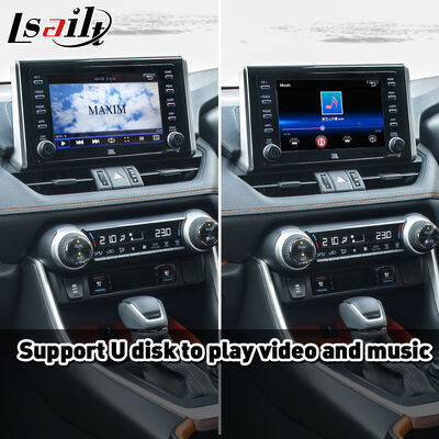 2018-2023年 トヨタ RAV4 マジェスティ用 Lsailt ワイヤレス Android Auto CarPlay インターフェース