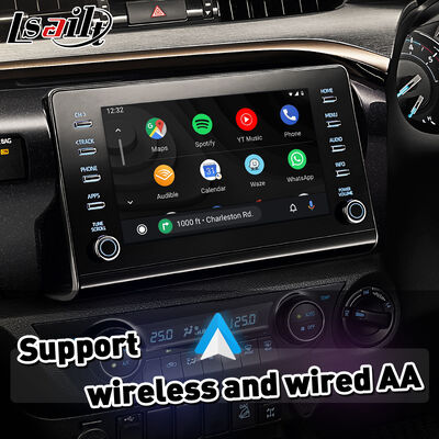 2019年以降のトヨタ・ハイラックス用 Lsailt ワイヤレス Android Auto CarPlay インターフェース