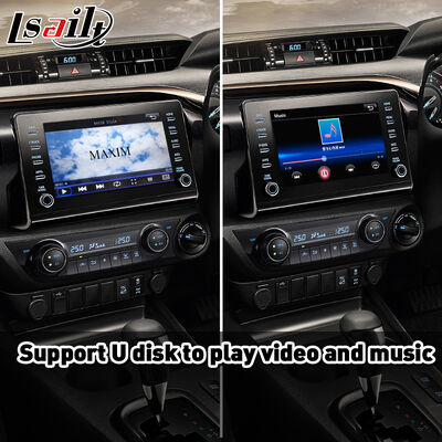 2019年以降のトヨタ・ハイラックス用 Lsailt ワイヤレス Android Auto CarPlay インターフェース