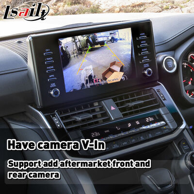 LSAILT ワイヤレス アンドロイド 自動カープレイインターフェース 2021-2024 トヨタ ランドクルーザー 300 GX GXL AX LC300