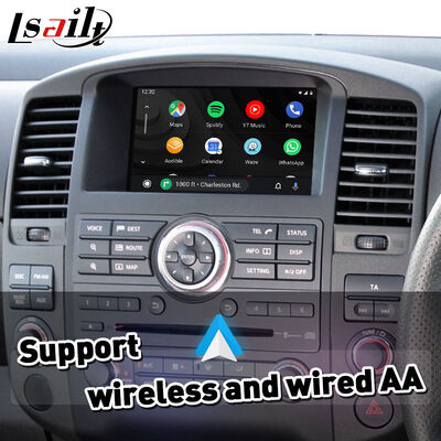 2010-2015年式 日産 ナバラ D40用 Lsailt ワイヤレス Android Auto CarPlay インターフェース