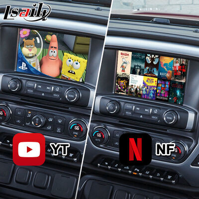 2014-2019 GMC Sierra 1500 2500 3500 Intellilinkシステム用Lsailt Androidマルチメディアビデオインターフェース (Carplay対応)