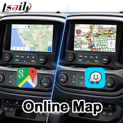LSAILT Android オートカープレイ マルチメディアインターフェース 2014-2020 シェブロレット コロラド マイリンクシステム