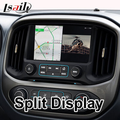 LSAILT Android オートカープレイ マルチメディアインターフェース 2014-2020 シェブロレット コロラド マイリンクシステム