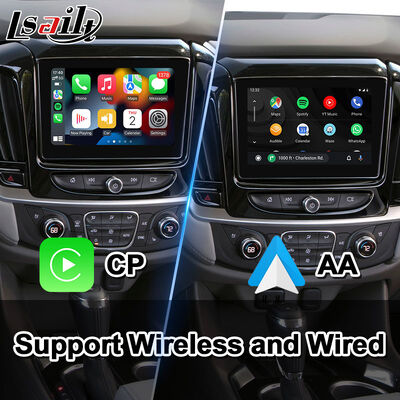 シボレー・トラバース用 Lsailt Android ナビゲーション CarPlay マルチメディアビデオインターフェース