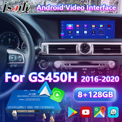 LSAILT Androidカーマルチメディアインターフェイス Lexus GS300h GS200t GS350 GS450h GSF GS L10 2016-2020