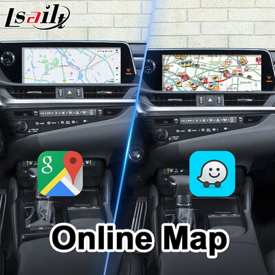 2018年以降のレクサスES300h ES250 ES350 ES300h用 Lsalit Android CarPlay ナビゲーションビデオインターフェース