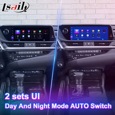 2018年以降のレクサスES300h ES250 ES350 ES300h用 Lsalit Android CarPlay ナビゲーションビデオインターフェース