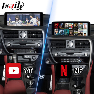 2019-2022 レクサス RX300 RX450h RX350L RX450hL RX350 RX300用 Lsailt Android CarPlay ビデオインターフェース