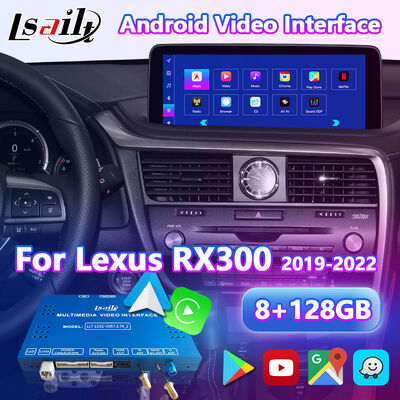 2019-2022 レクサス RX300 RX450h RX350L RX450hL RX350 RX300用 Lsailt Android CarPlay ビデオインターフェース