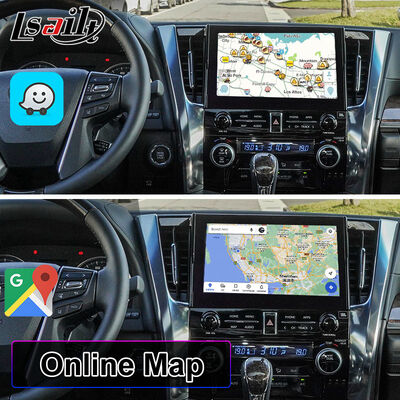 Lsailt Android CarPlay ビデオインターフェース 2019-2023 トヨタ アルファード ヴェルファイア JBL ハイバージョン用