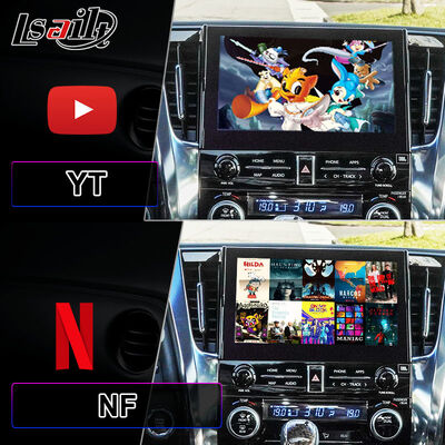 Lsailt Android CarPlay ビデオインターフェース 2019-2023 トヨタ アルファード ヴェルファイア JBL ハイバージョン用