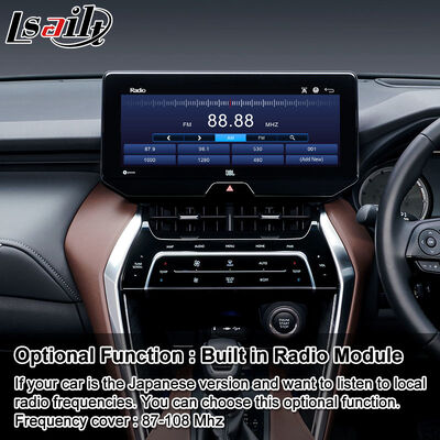 2020年以降のトヨタ ハリアー・ヴェンザ用 Lsailt Android CarPlay ナビゲーションビデオインターフェース ラジオモジュール対応