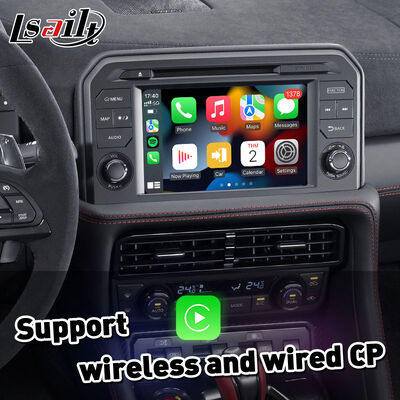 Lsailt 日産 GT-R R35 2017-2022 CarPlayインターフェース OEM統合モジュール 純正スクリーン ワイヤレス Android Auto アップグレード
