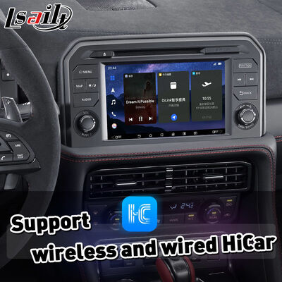 Lsailt 日産 GT-R R35 2017-2022 CarPlayインターフェース OEM統合モジュール 純正スクリーン ワイヤレス Android Auto アップグレード