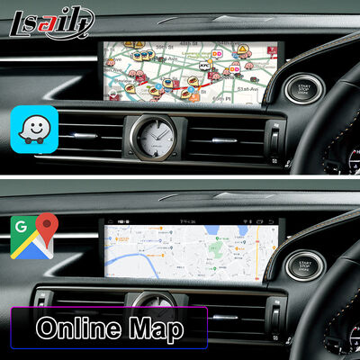 Lsailt Android Carplay マルチメディアインターフェーススクリーン 2014-2018 レクサス RC350 RC300h RC200t RC300 RCF