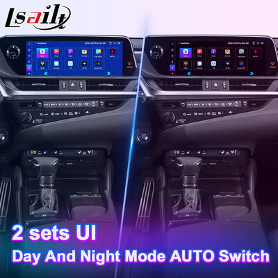 Lsailt Android Carplay マルチメディアインターフェイス画面 2018-2021 レクサス ES 250 ES300h ES350 ES250用