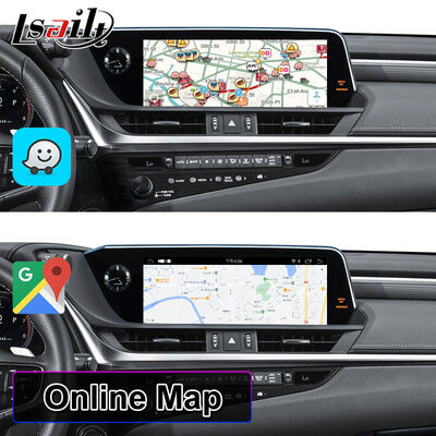 Lsailt Android Carplay マルチメディアインターフェイス画面 2018-2021 レクサス ES 250 ES300h ES350 ES250用