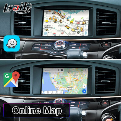 Lsailt Android Carplay マルチメディア スクリーン 2010-2020 日産 エルグランド E52用