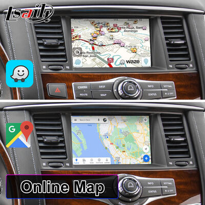 LSAilt Android Carplay マルチメディアスクリーン 2010-2017 インフィニティ QX80 QX56
