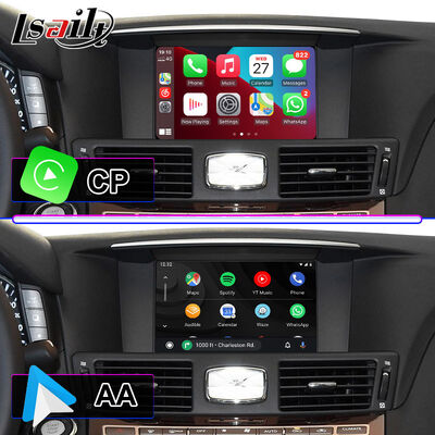 Lsailt Android Carplay マルチメディアスクリーン 2010-2023 インフィニティ M25 M30d M37 M56 M35h Y51 Q70用