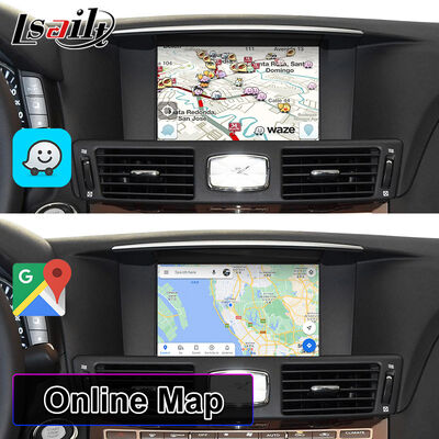 Lsailt Android Carplay マルチメディアスクリーン 2010-2023 インフィニティ M25 M30d M37 M56 M35h Y51 Q70用