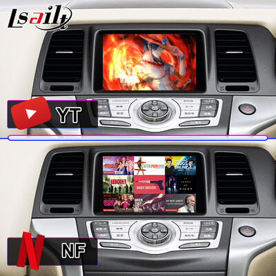 Lsailt Android Carplay マルチメディア スクリーン 2008-2014 日産ムラーノ Z51 用