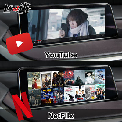 CarPlay/Androidマルチメディアシステム レクサス ビデオインターフェース RX450H RX350 12.3インチ 2016-2021 YouTube、NetFlix、Android Auto搭載