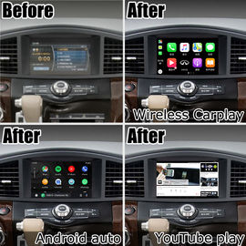 Android 13 システム ワイヤレスカープレイインターフェイス Nissan Quest RE52 Elgrand E52 2011-2020