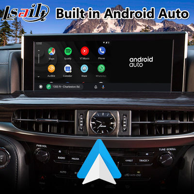 LSAILT Android Carplay マルチメディアビデオインターフェース 2016-2021年 Lexus LX 570 LX570
