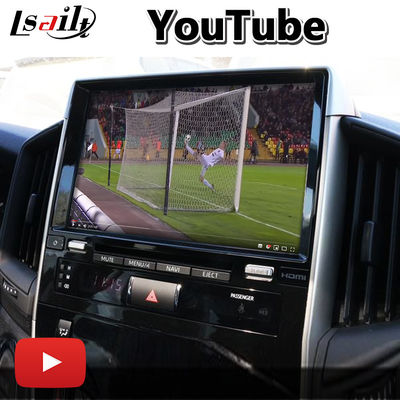 トヨタ・ランドクルーザーLC200 LC-GT GXR 2018-2021の接触3のための4+64GB人間の特徴をもつCarplayのビデオ インターフェイス