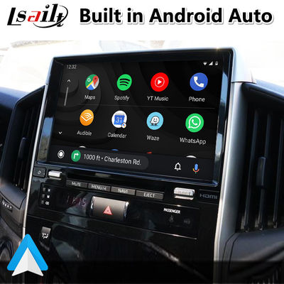トヨタ・ランドクルーザーLC200 LC-GT GXR 2018-2021の接触3のための4+64GB人間の特徴をもつCarplayのビデオ インターフェイス