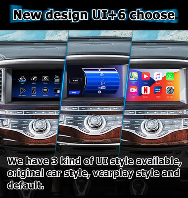 インフィニティ QX60 GPS アンドロイド オート カープレイ ナビゲーション システム マルチメディア インターフェース アンドロイド 11 8+128GB