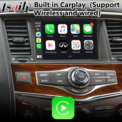 インフィニティ QX80 QX56 QX60 QX70 のための Lsailt Android Carplay マルチメディア インターフェイス