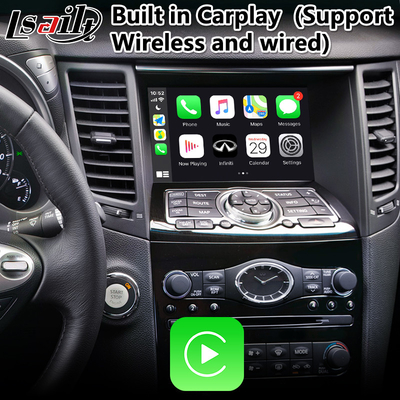 2008-2013年のインフィニティFX35/FX37のためのLsailt人間の特徴をもつ運行Carplayインターフェイス
