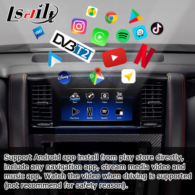 OEM Carplayは日産・パトロールY62 2020年のための人間の特徴をもつインターフェイスAI箱を基づかせていた