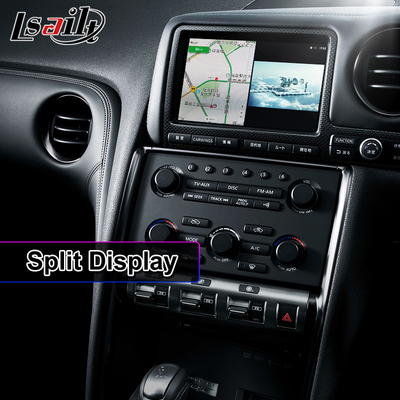 日産GTR R35 2011-2017年のためのLsailt 7インチの人間の特徴をもつCarplay車のマルチメディア スクリーン