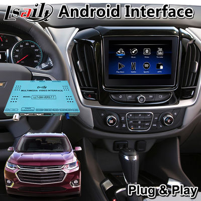 シボレー・トラバース用 Lsailt Android ナビゲーション CarPlay マルチメディアビデオインターフェース