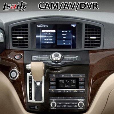 Youtube NetFlix Yandex CarplayのNissan Quest E52のためのLsailtの人間の特徴をもつ運行ビデオ インターフェイス