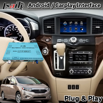 Youtube NetFlix Yandex CarplayのNissan Quest E52のためのLsailtの人間の特徴をもつ運行ビデオ インターフェイス
