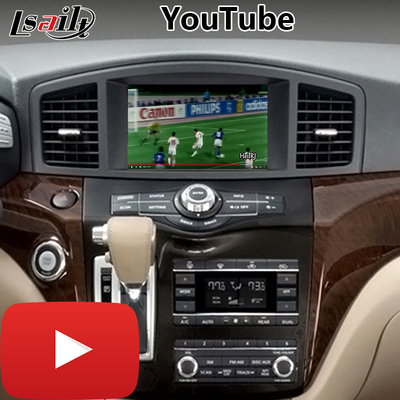 Youtube NetFlix Yandex CarplayのNissan Quest E52のためのLsailtの人間の特徴をもつ運行ビデオ インターフェイス